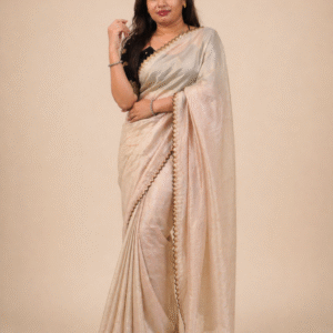 Organza Designer Saree with Running Blouse