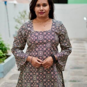 Jaipur Pure Cotton Printed Short Kurti for Women
